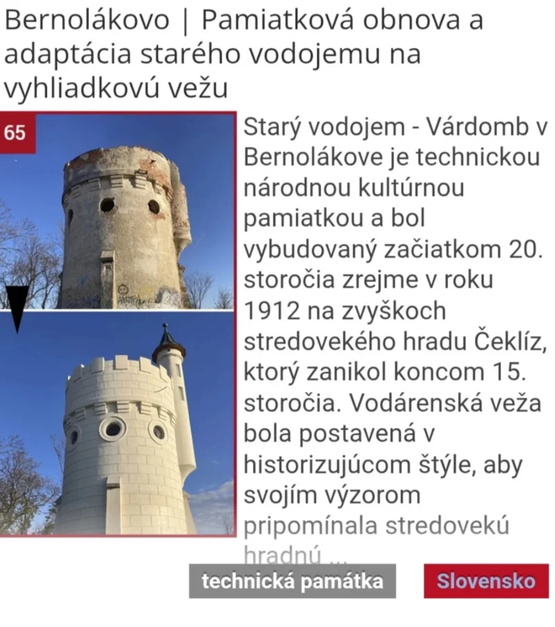kulturna premena Bernolákovo