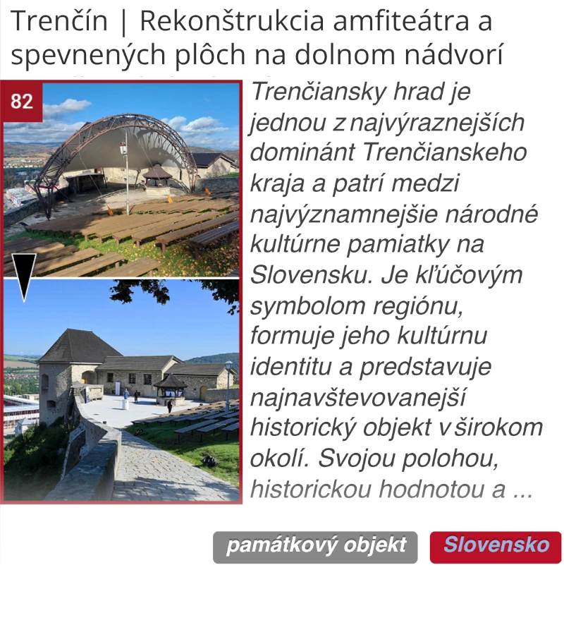 kulturna premena Vítkovce pri Trenčín