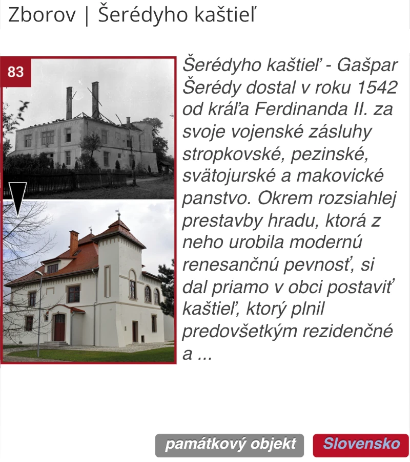 kulturna premena Zborov